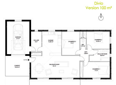 ViaVerde Construction - Divio 100 m²